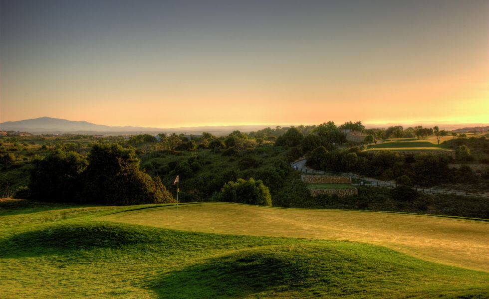 The golf course at Boavista Golf & Spa Resort