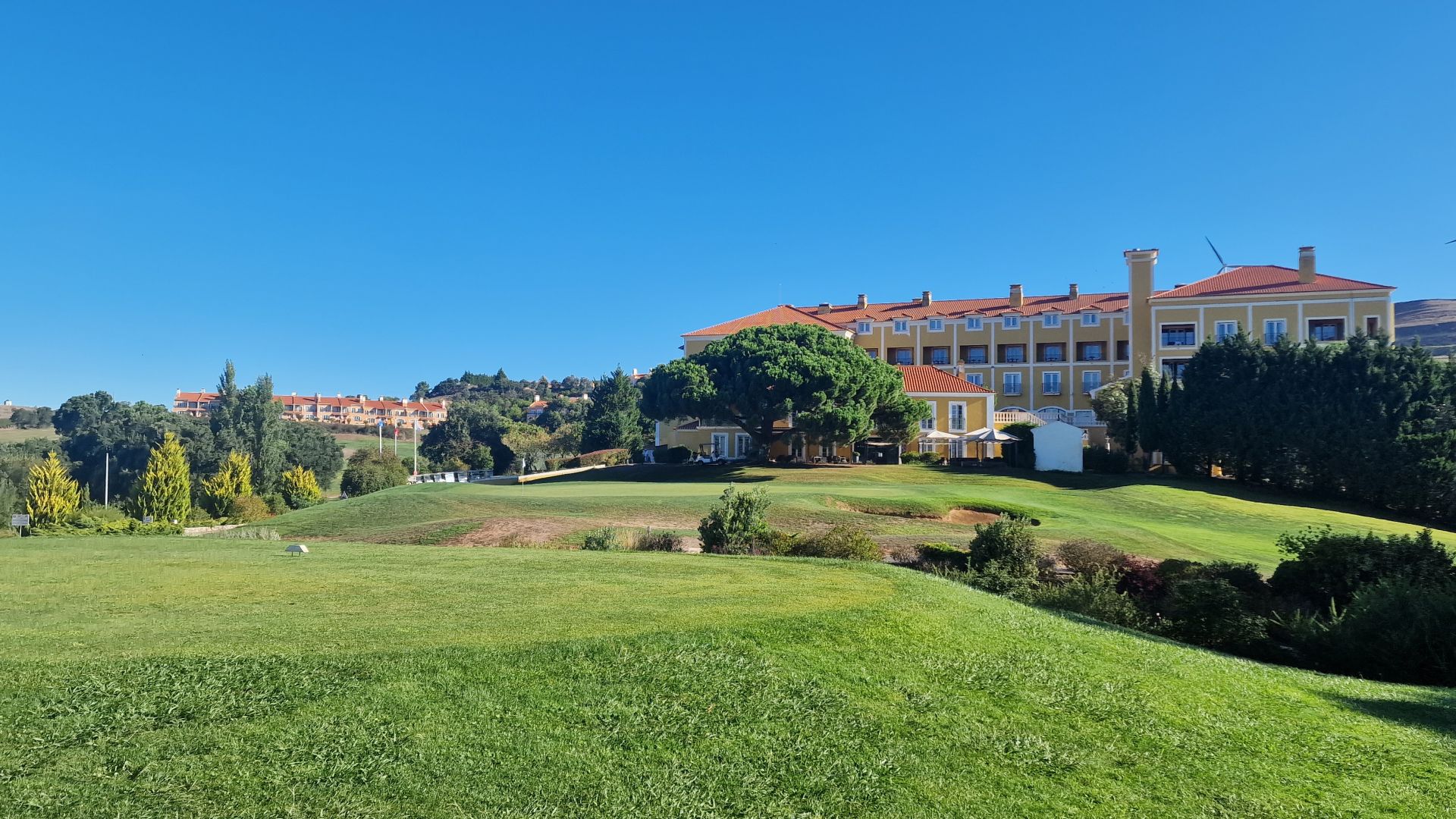 Dolce Campo Real golf course in Lisbon, Portugal.