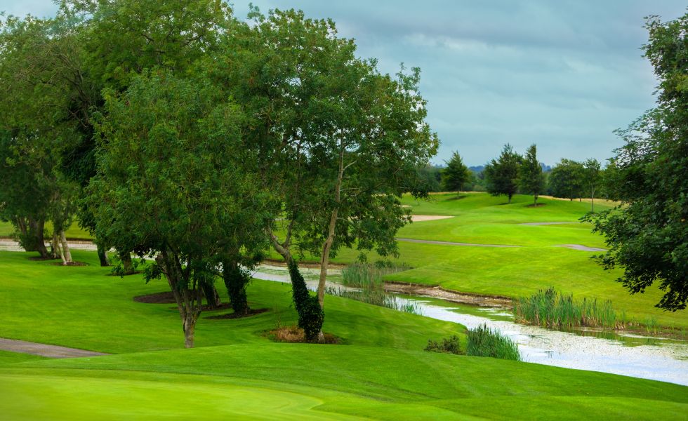 The golf course at Knightsbrook Hotel Spa & Golf Resort