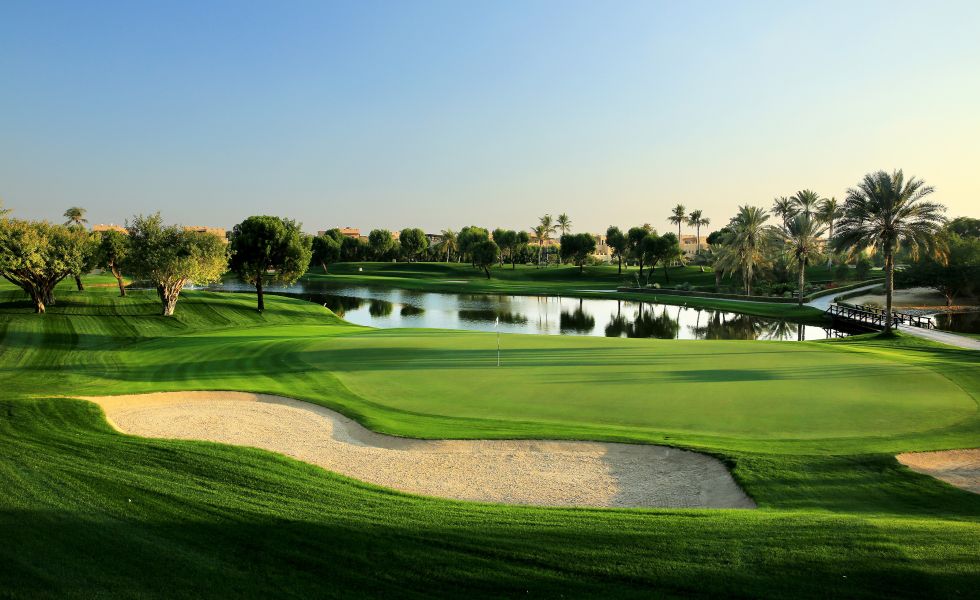 Emirates Mijlis golf course near Dukes The Palm, Royal Hideaway