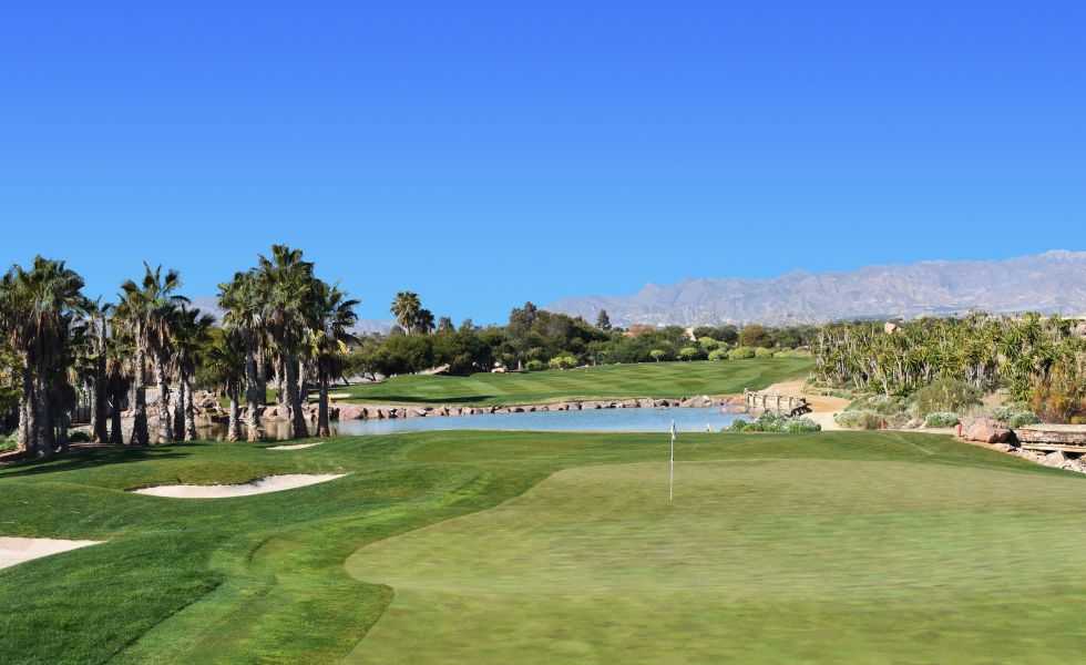 Desert Springs golf course near Hotel Puerto Juan Montiel