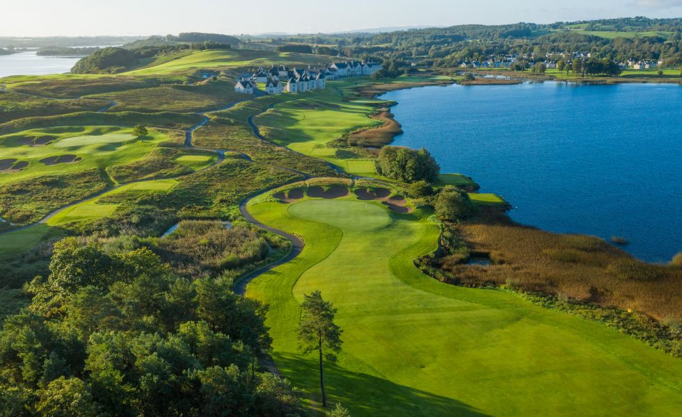 The golf course at Lough Erne Resort