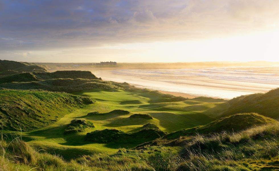 The championship golf course at Trump International Golf Links & Hotel Doonbeg