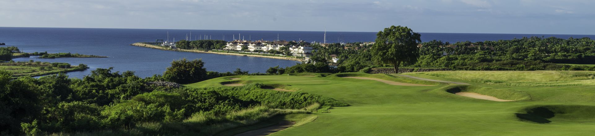 Golf in Dominican Republic at Dye Fore Golf Course of Casa de Campo