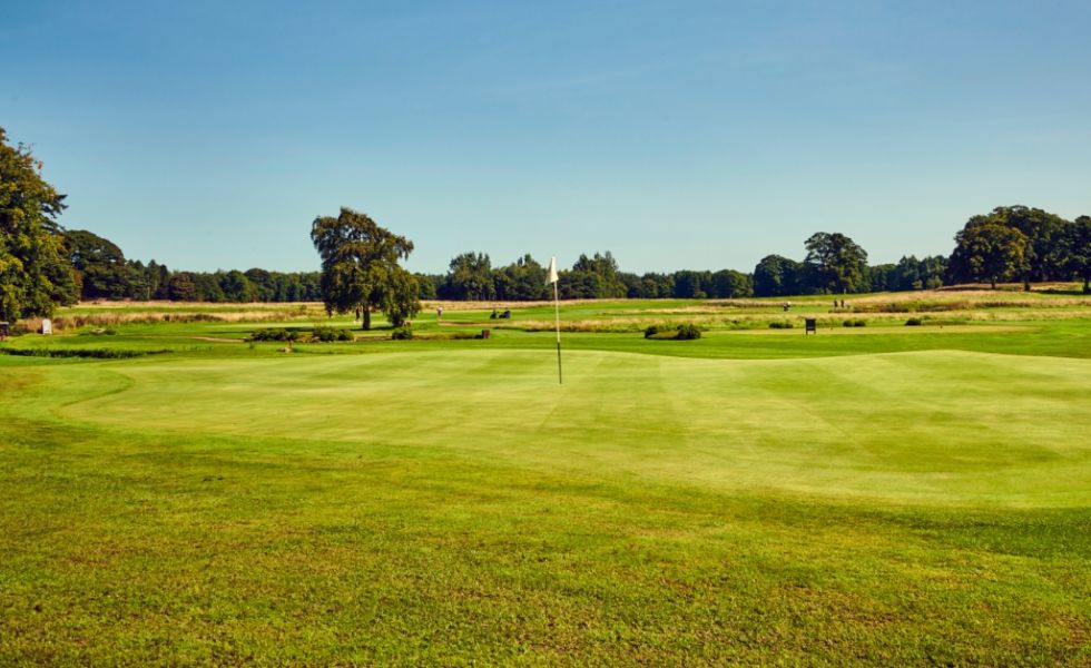 The golf course at Matfen Hall Hotel Golf and Spa