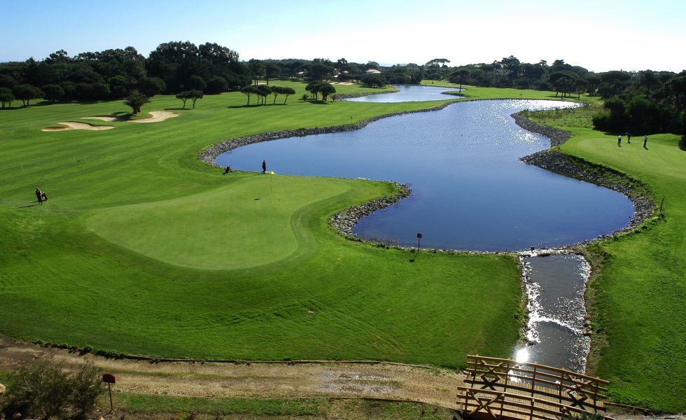 The golf course at Onyria Quinta da Marinha Hotel
