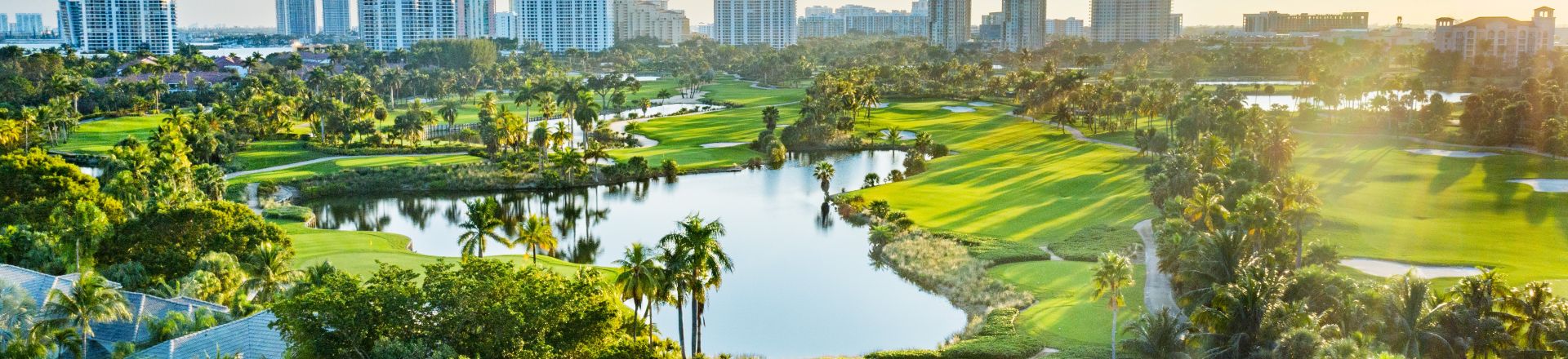 Discover the epitome of luxury golf at The Soffer Golf Course, JW Marriott Miami Turnberry Resort. This image encapsulates the essence of a world-class golfing experience, with meticulously manicured fairways set against the backdrop of Turnberry's upscale ambience.