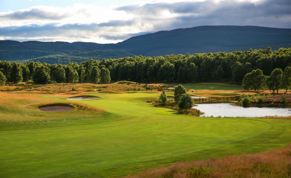 Championship golf course at Macdonald Spey Valley Resort