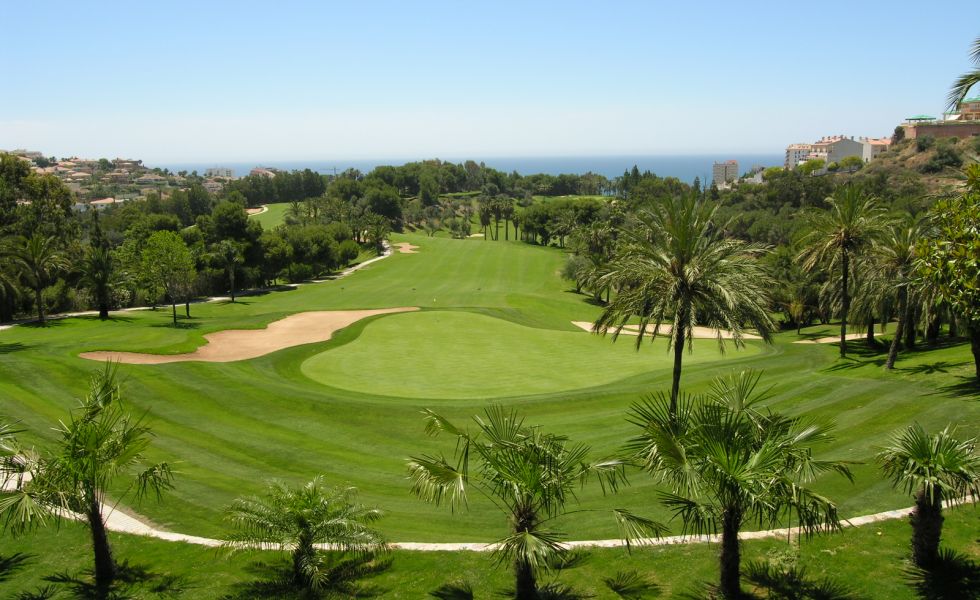 Torrequebrada golf course near Hotel Alay